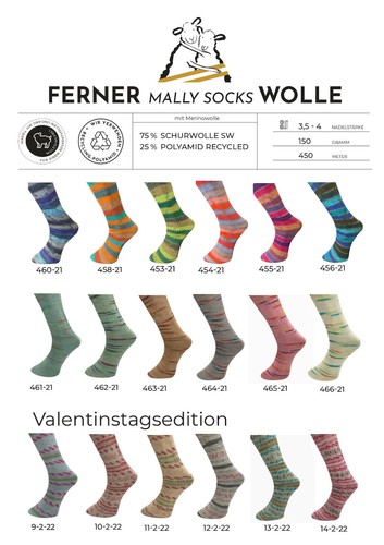 Mally socks - (85,33€/kg), *mally
