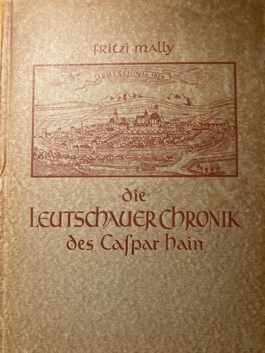 Die leutschauer chronik des - die,
