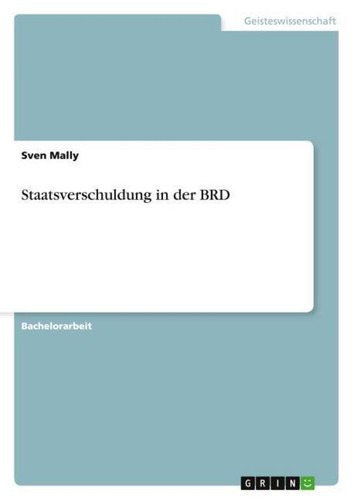 Staatsverschuldung der brd - in,